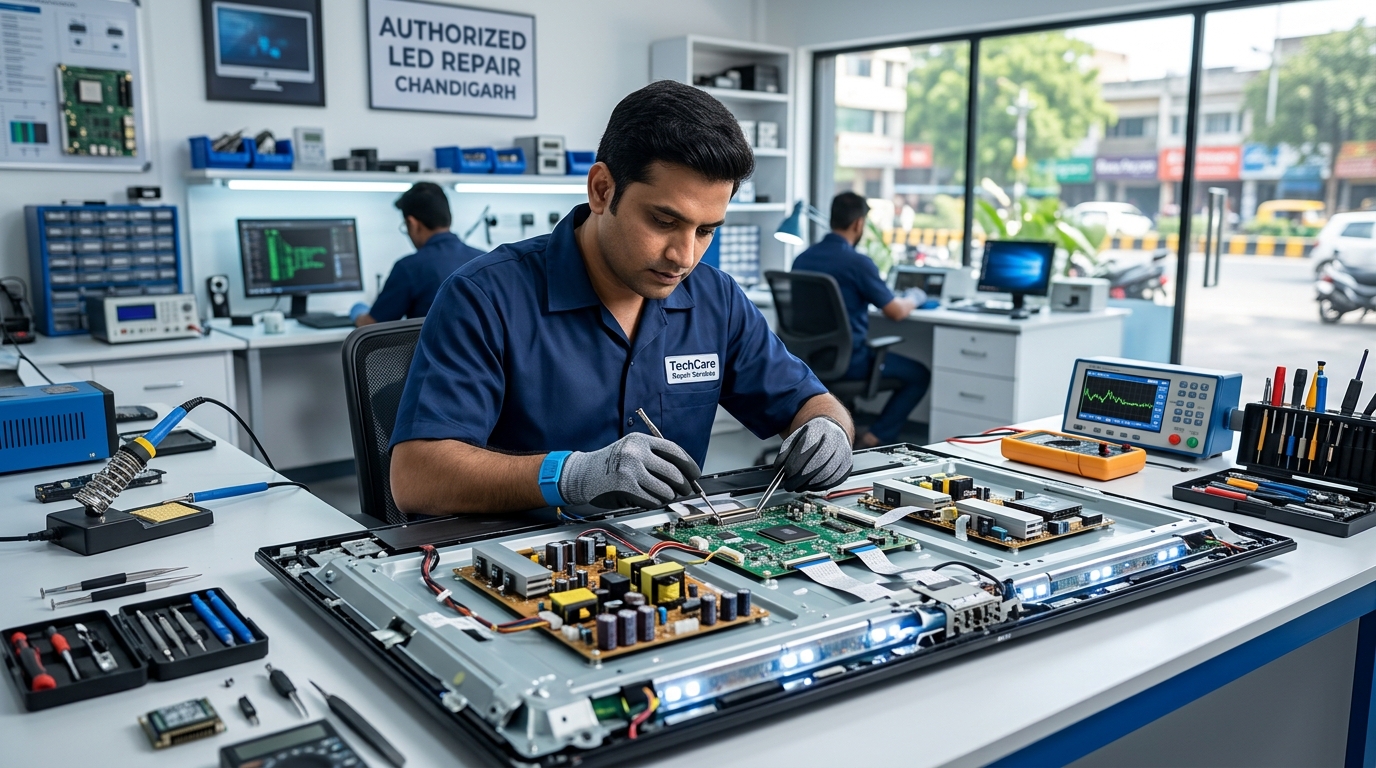 Why Professional LED TV Repair Matters in Chandigarh