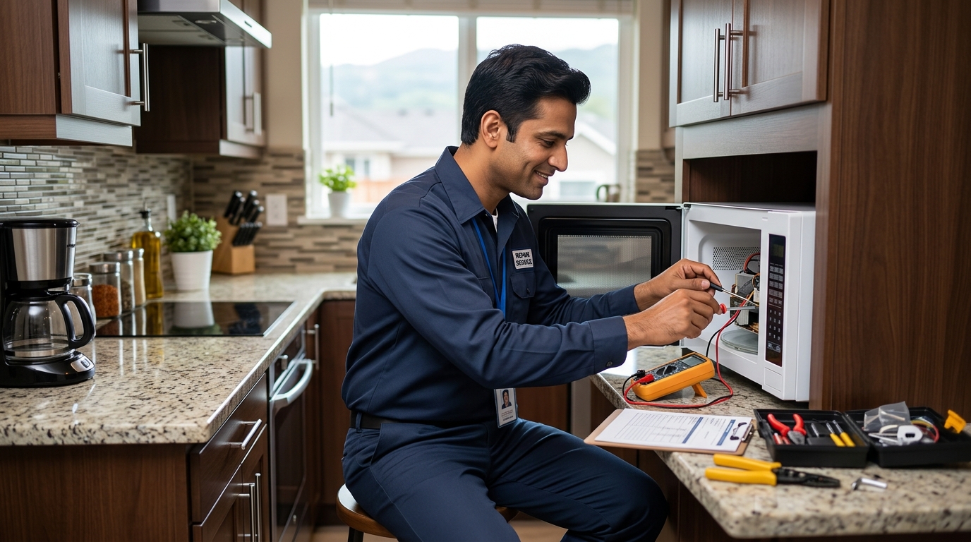 Microwave Repair Service for Busy Homes in Jammu