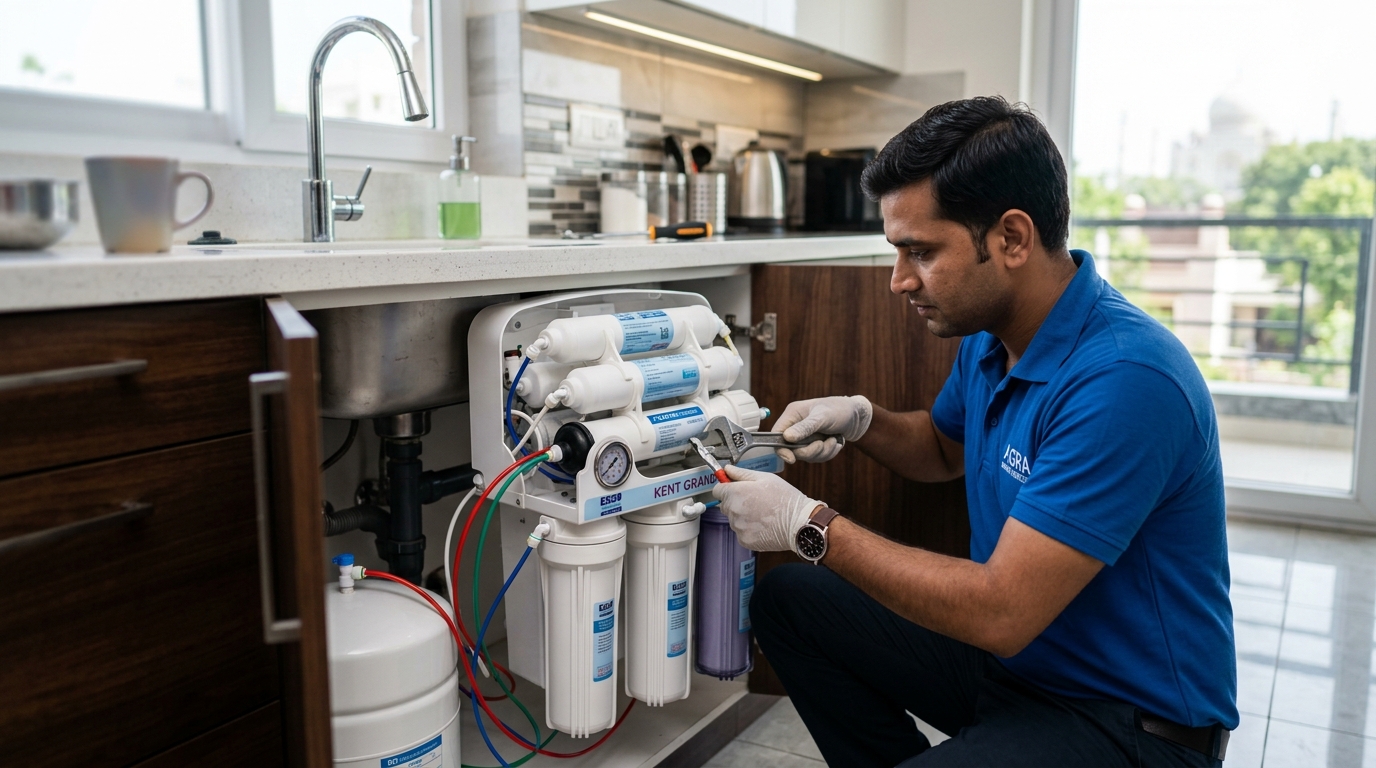 RO Water Purifier Not Producing Enough Water? Causes and Repair in Agra