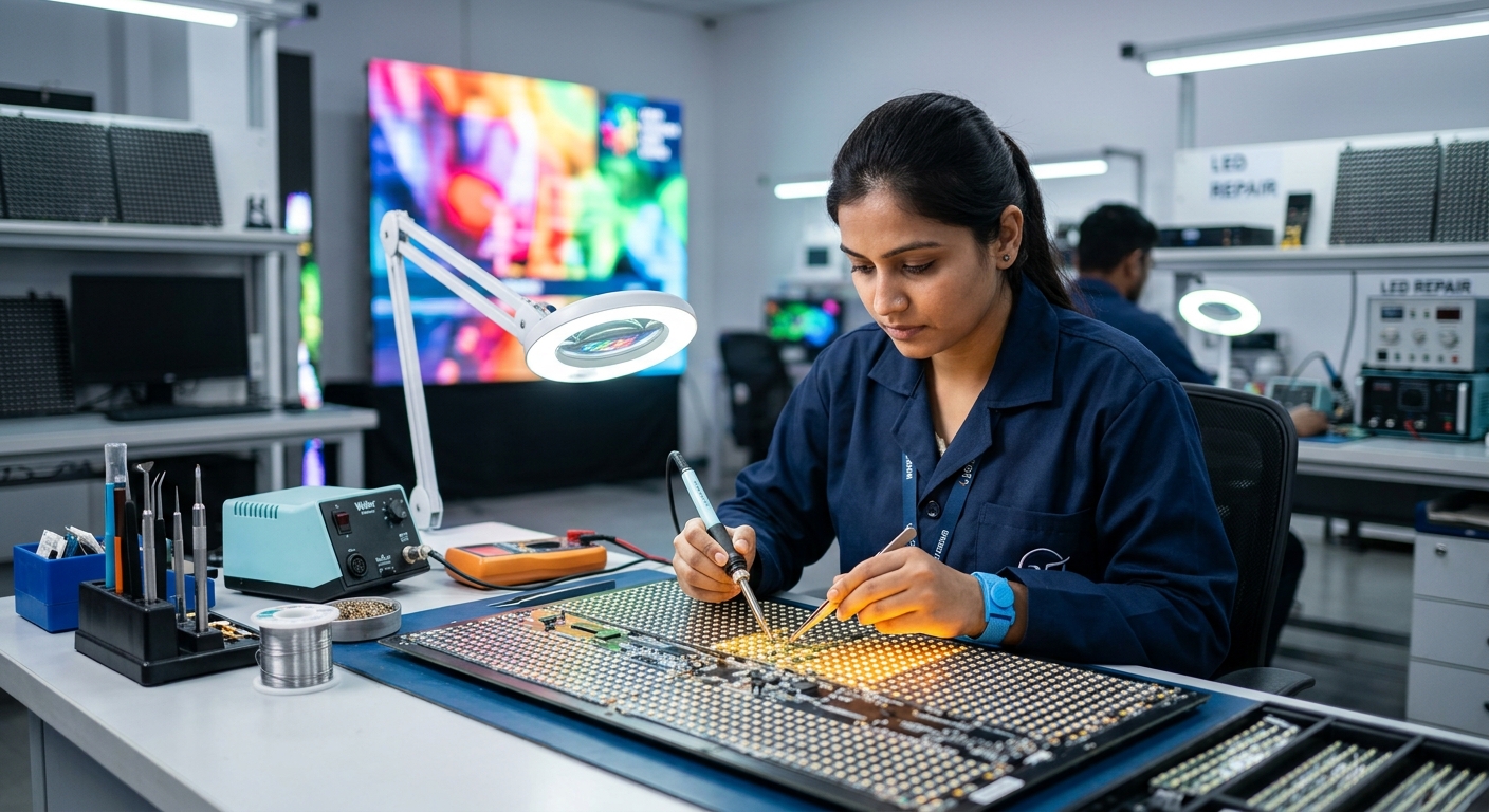 Beginner's Guide to LED Repair Services in Vadodara