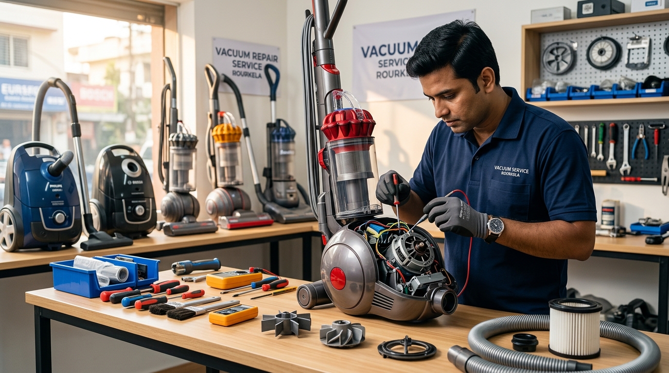 Common Vacuum Cleaner Problems and Repair Solutions in Rourkela