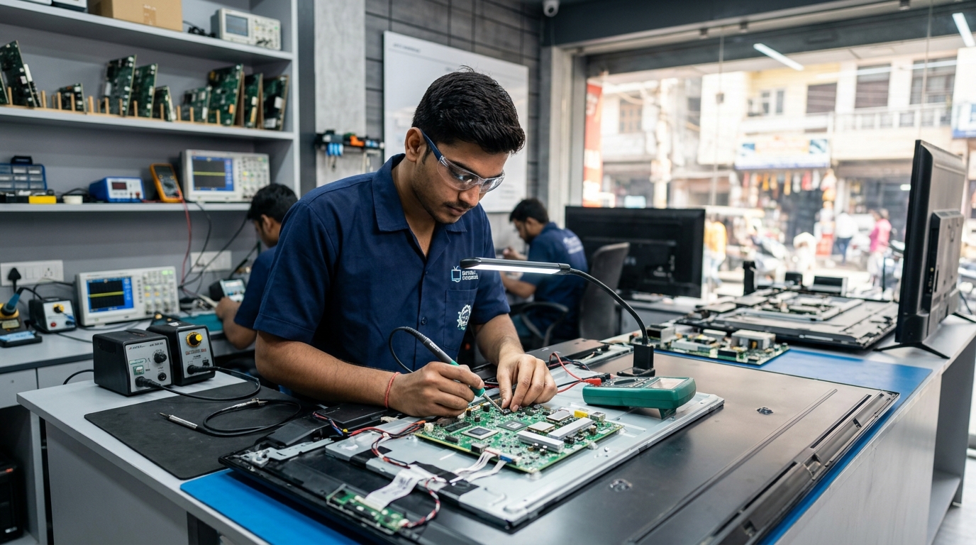 Why Professional LED TV Repair Matters in East Delhi