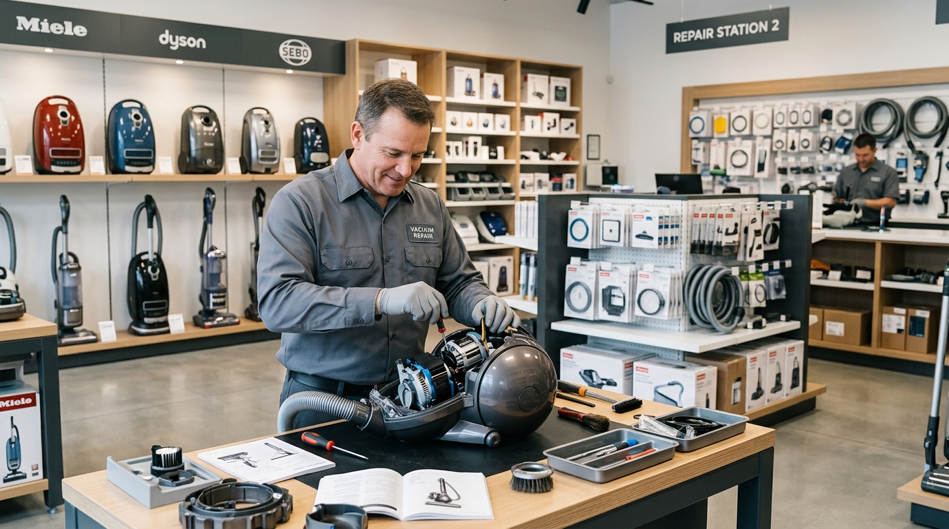 What Should I Know About a Repair Shop for Vacuum Cleaners?