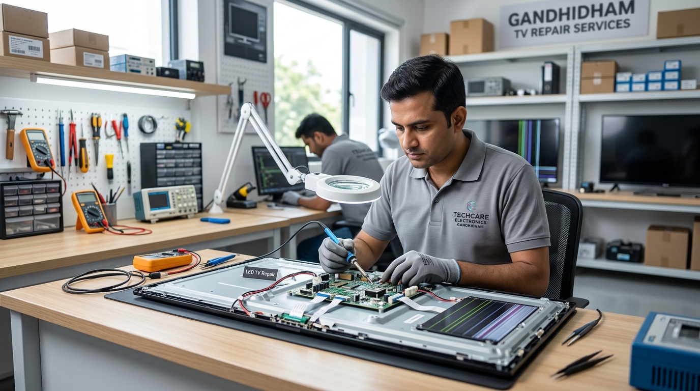 LED TV Screen Problems? Repair Options in Gandhidham