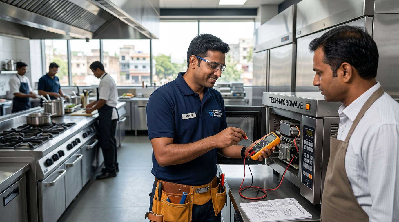 How Professional Microwave Technicians Help in Deoghar