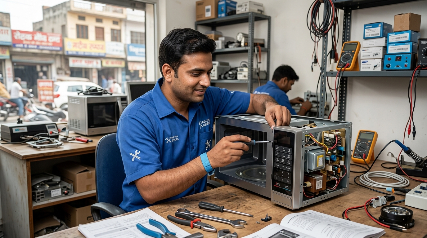 A Practical Guide to Microwave Repair Services in Rohtak