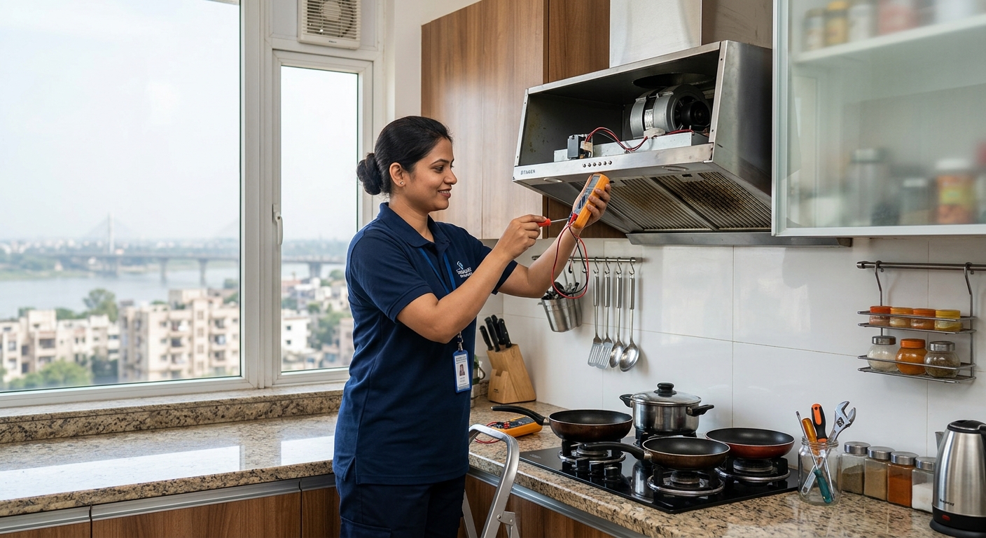 Common Kitchen Chimney Problems and Repair Solutions in Prayagraj