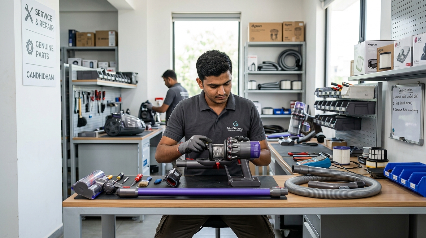 Vacuum Cleaner Has Low Suction? Causes and Repair Options in Gandhidham