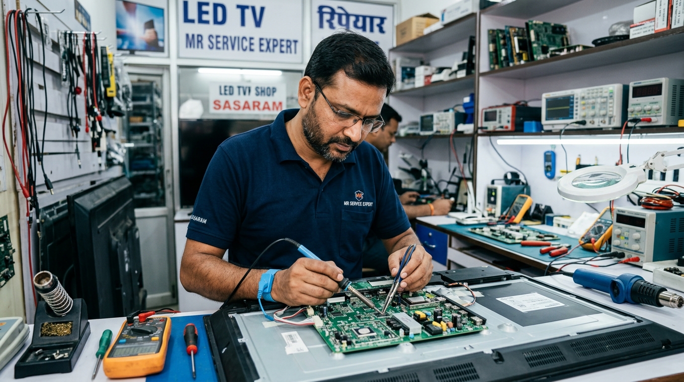 Mr Service Expert Guide to LED TV Repair in Sasaram