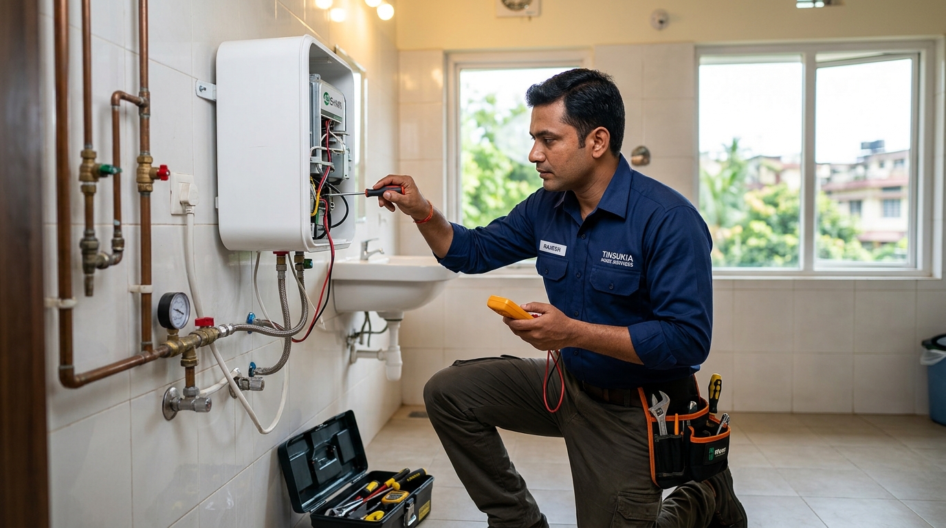How to Find an Experienced Geyser Technician in Tinsukia