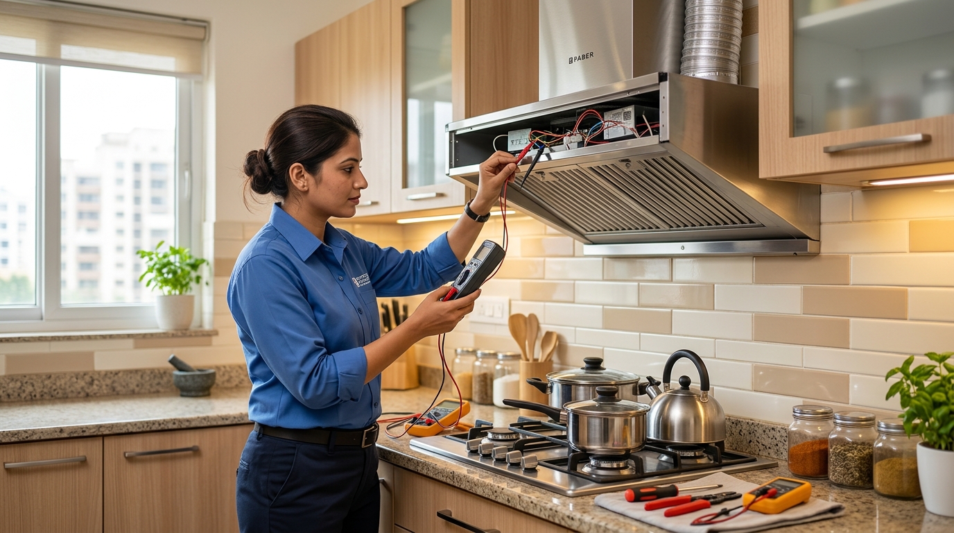 Kitchen Chimney Not Working? Repair Options in Bhojpur