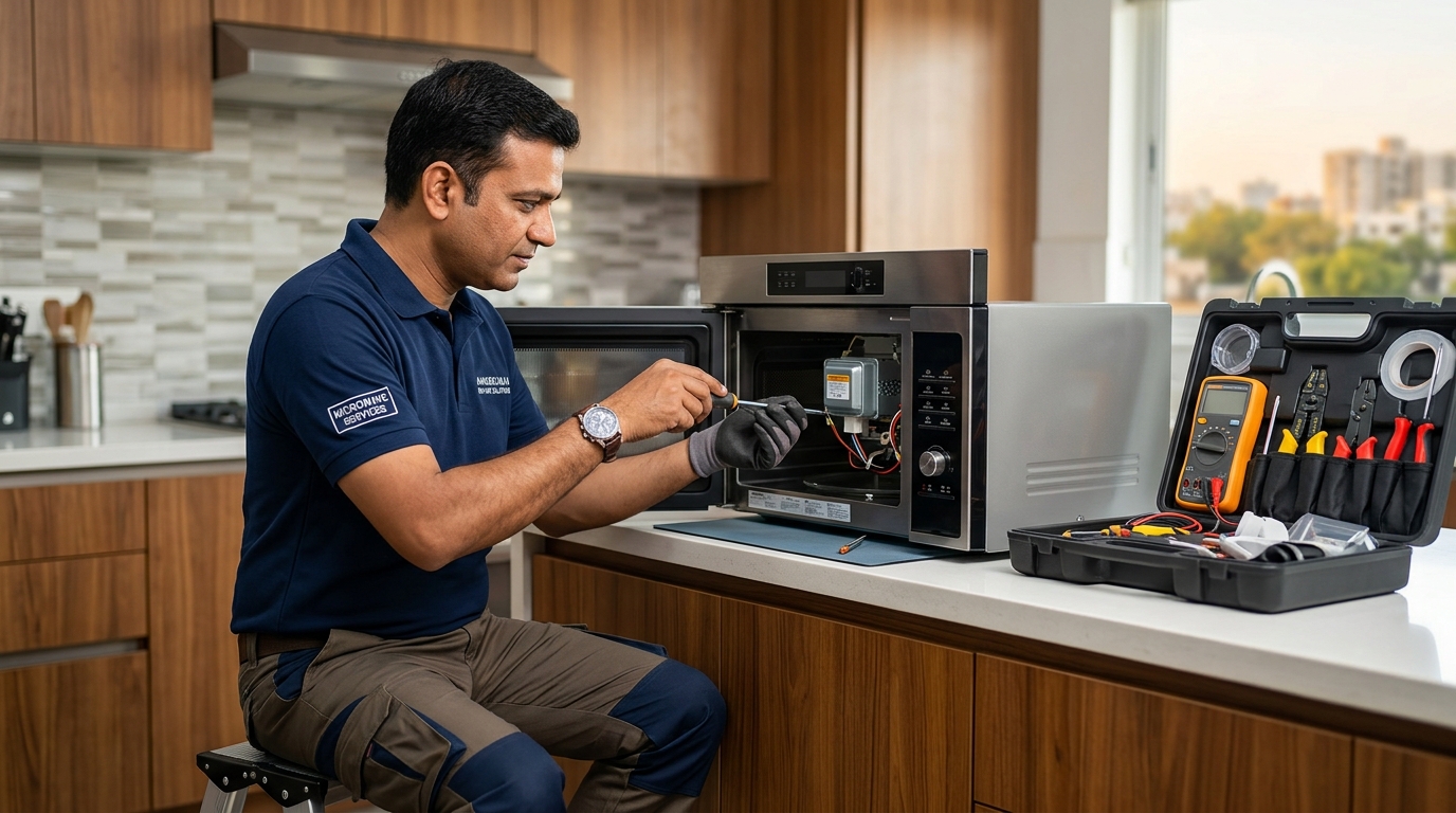 Microwave Oven Repair Service Ahmedabad vs DIY Fixes: Which to Choose?