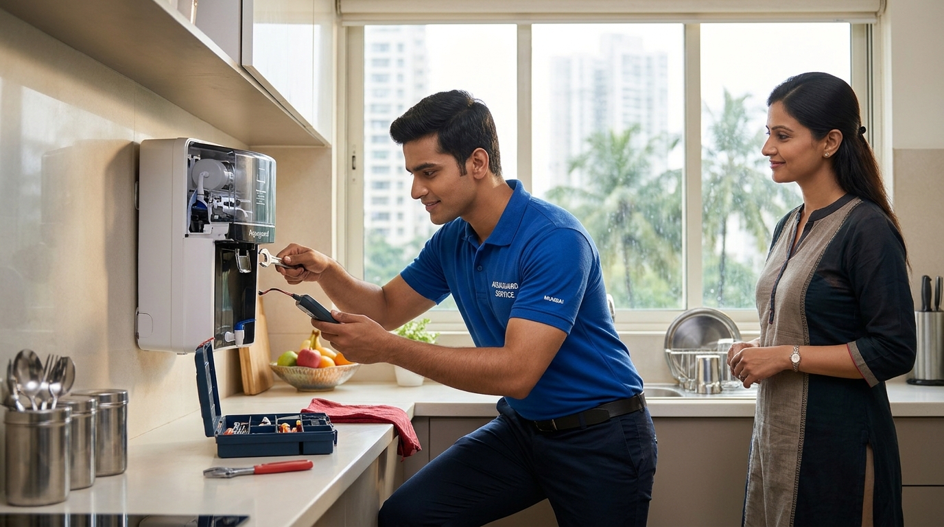 When to Schedule Aquaguard Service Mumbai for Pure Water?