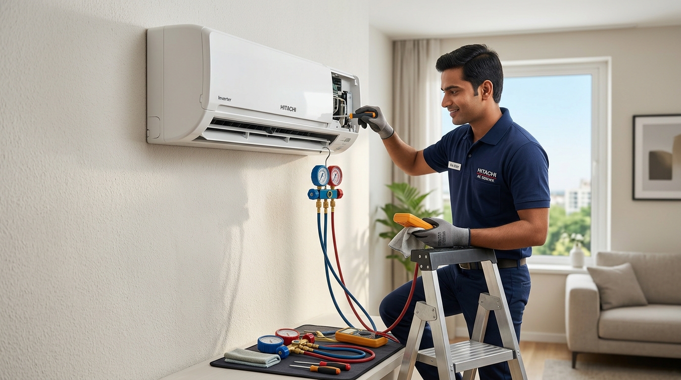Affordable Hitachi AC Service Near Me in Raipur