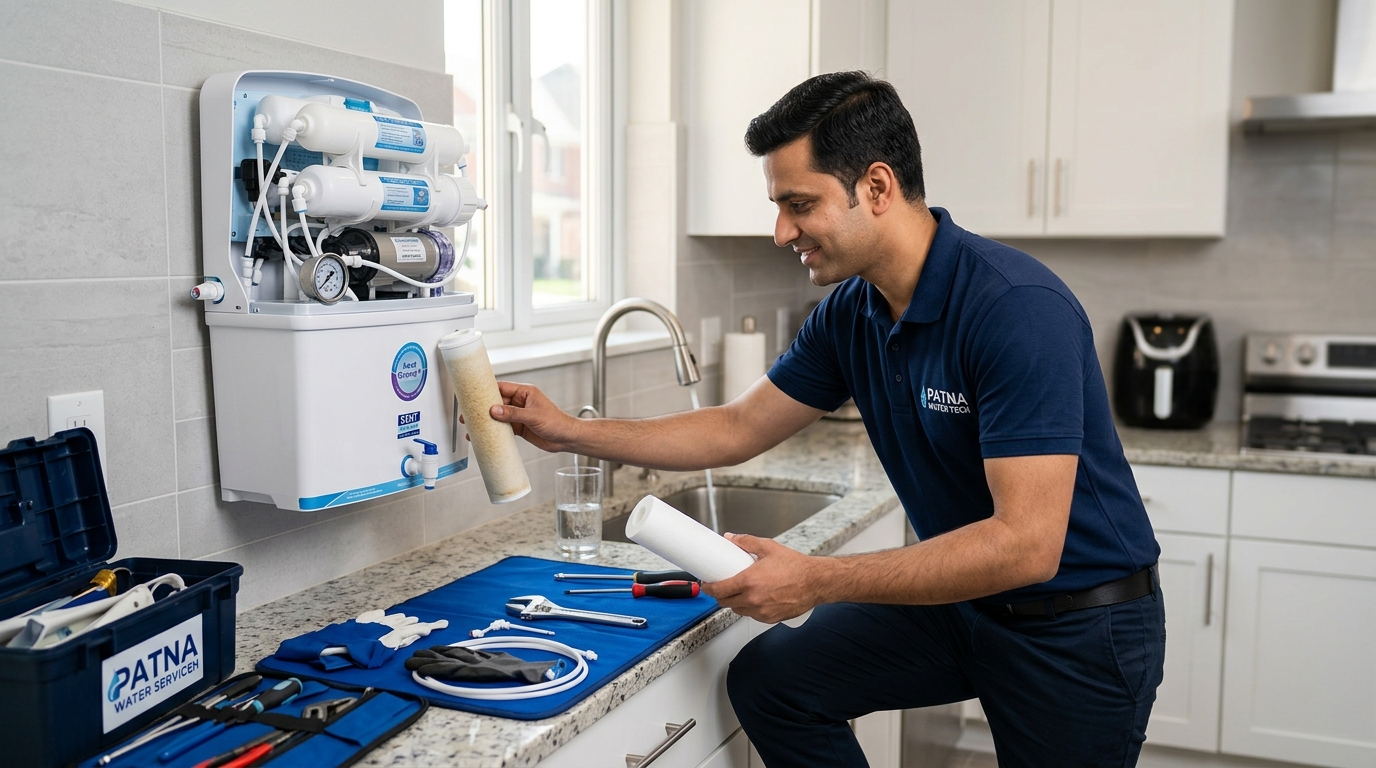 Why Regular RO Water Purifier Servicing Matters in Patna