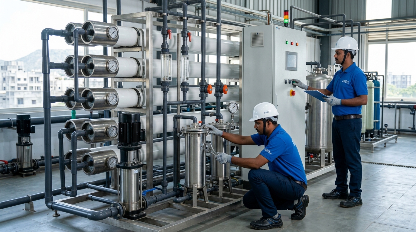 Expert RO Plant Service in GUNTUR for Clean Water