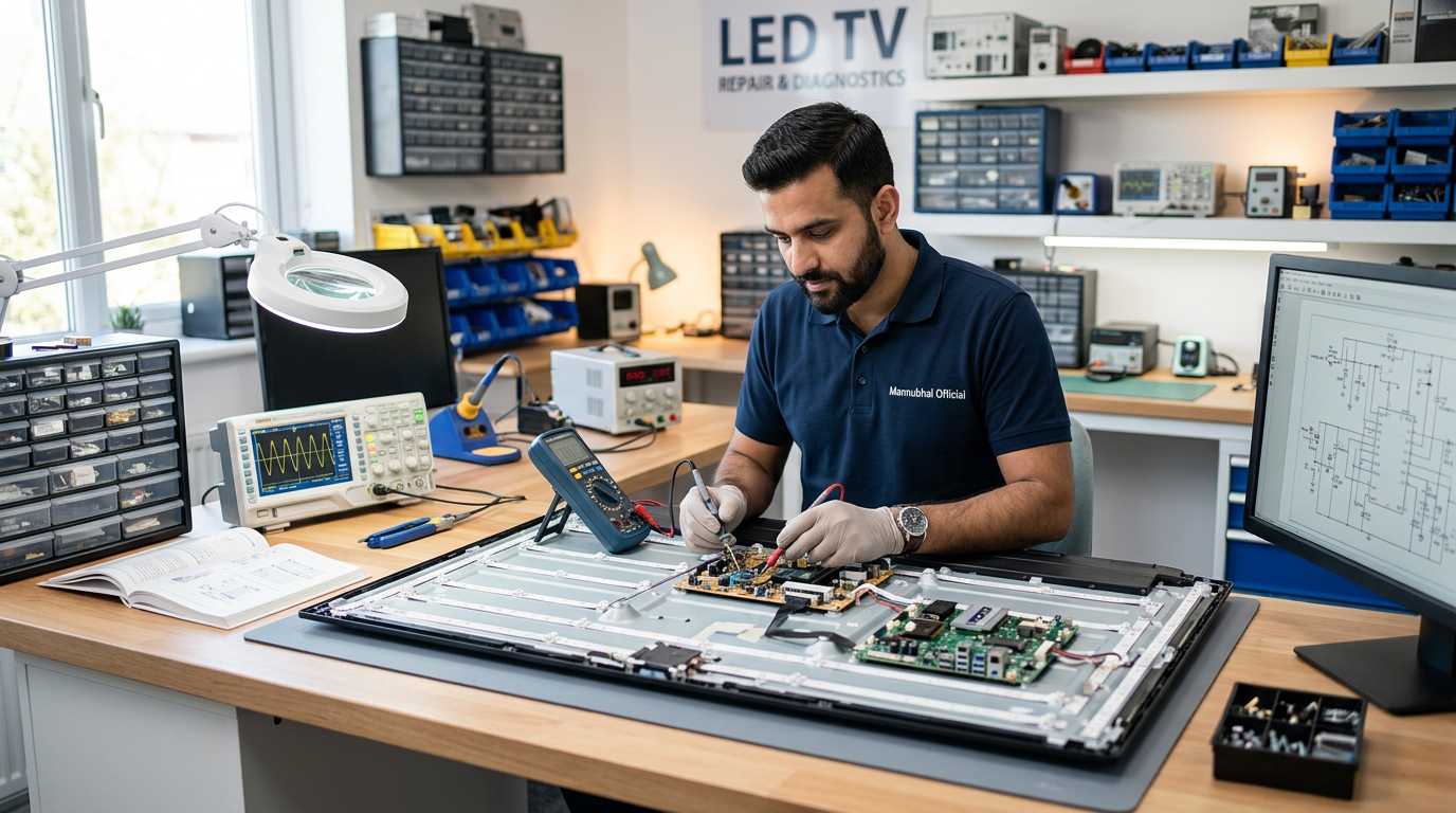 Mannubhai Official: Your Go-To for LED TV Repair FAQs