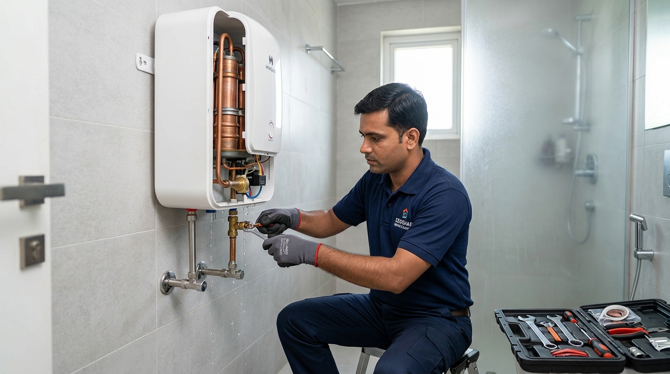 Geyser Water Leakage and Heating Repair Guide for Deoghar