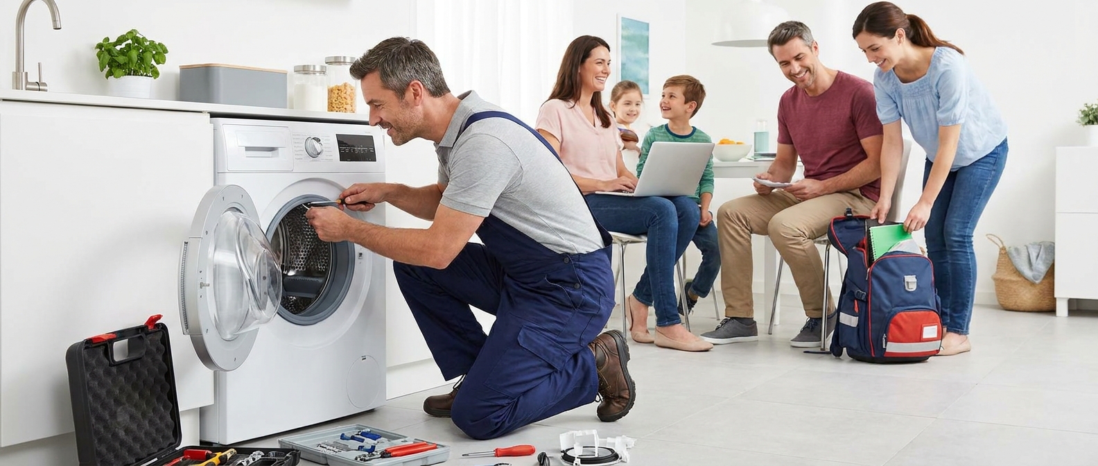 Same-Day Washing Machine Repair: Benefits for Busy Families